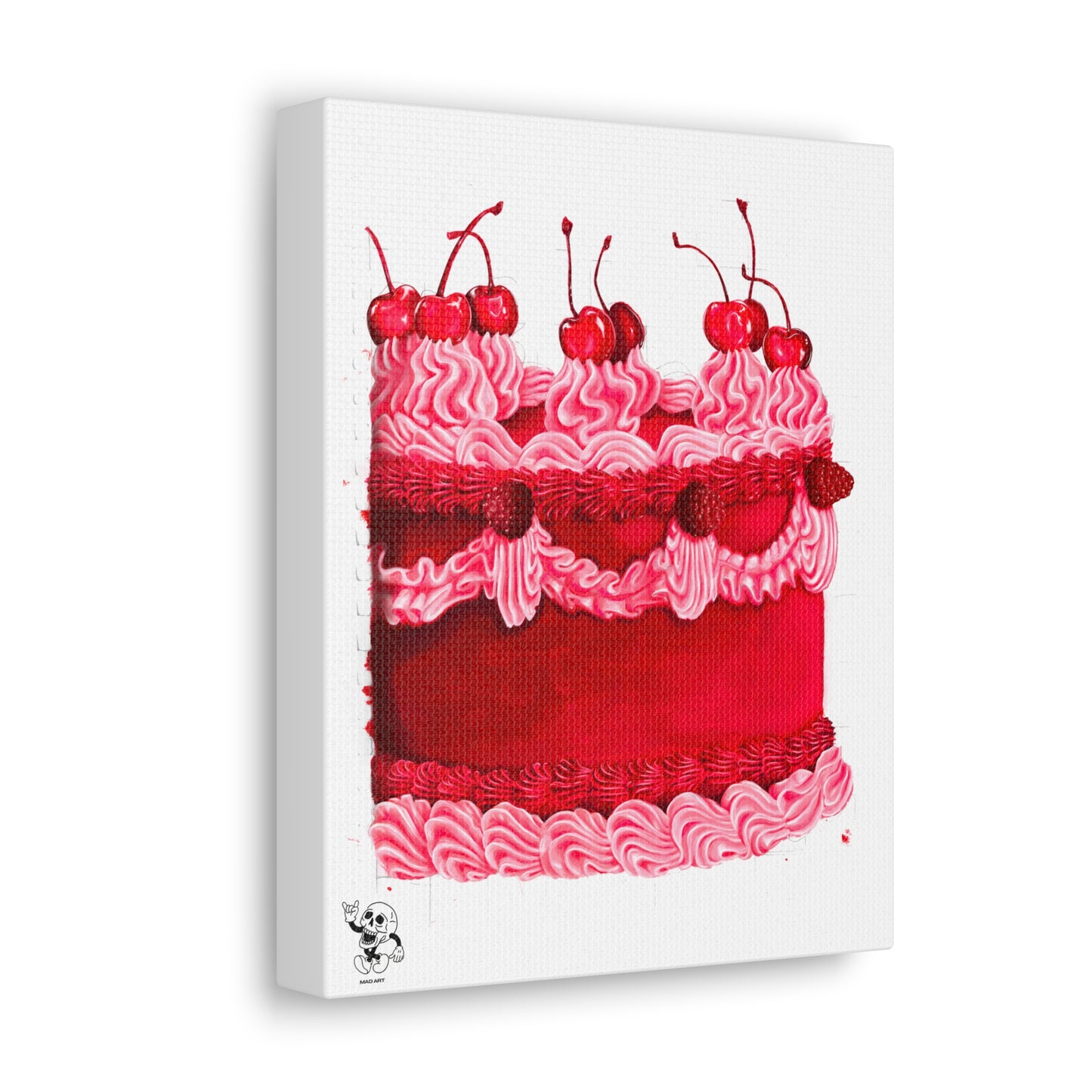 BERRY cake canvas