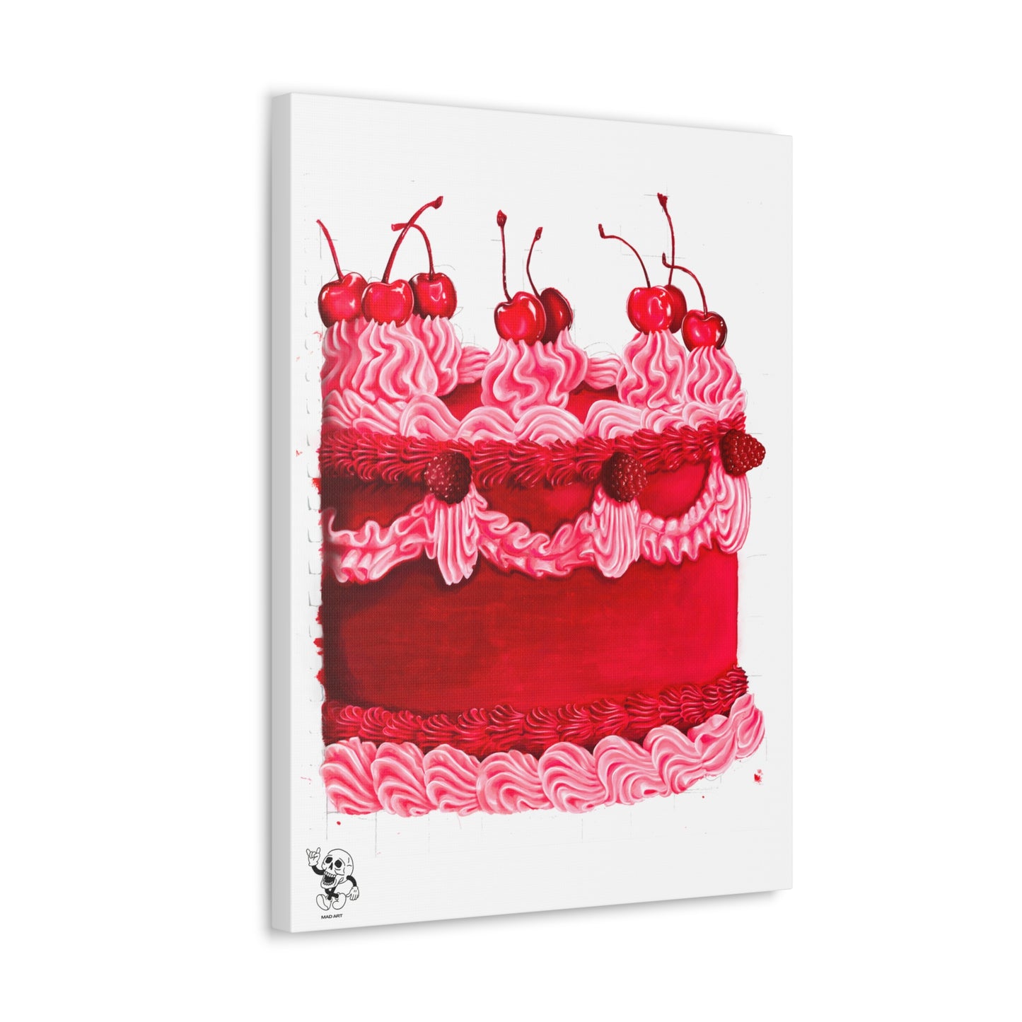 BERRY cake canvas