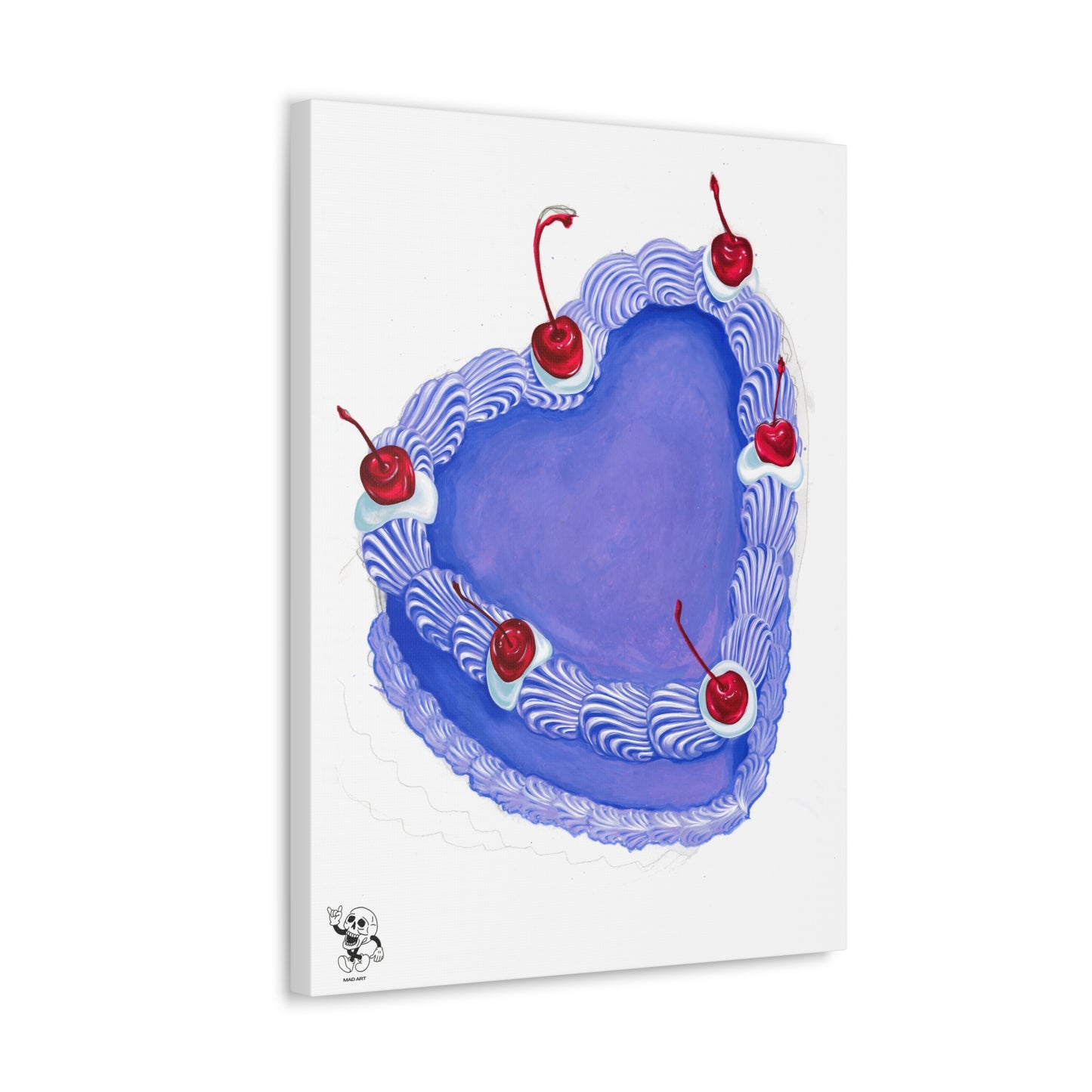 HEART cake canvas