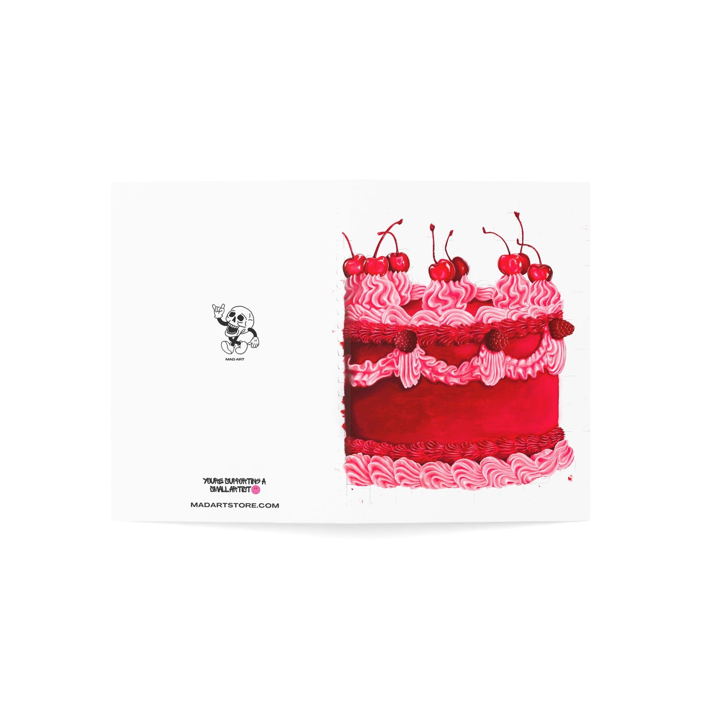 BERRY CAKE card (1, 10, 30 count)