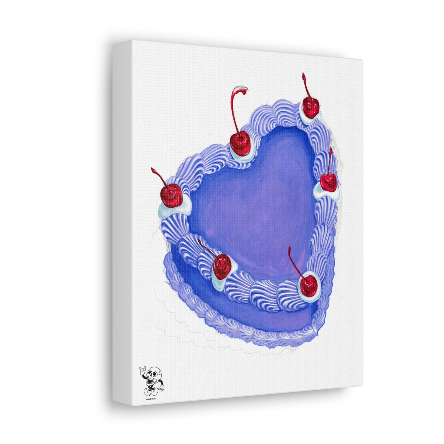 HEART cake canvas