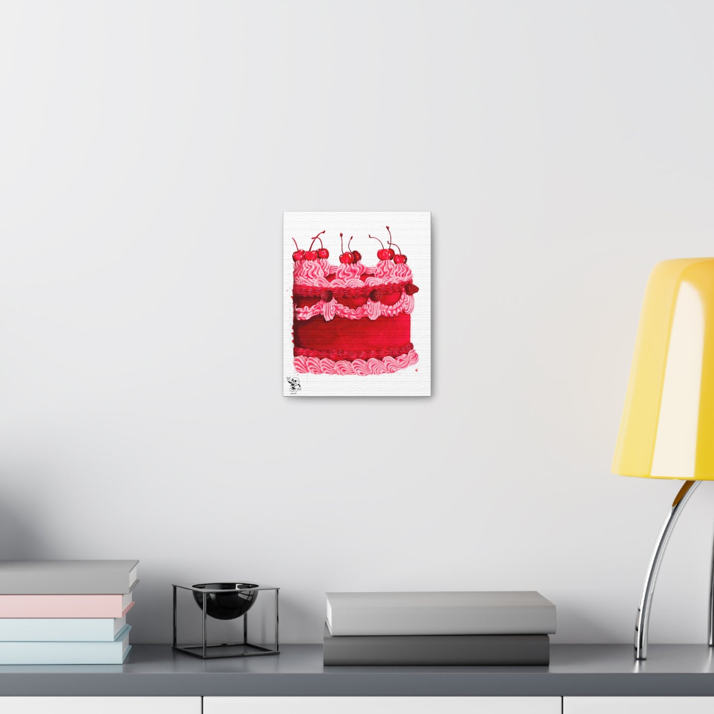 BERRY cake canvas